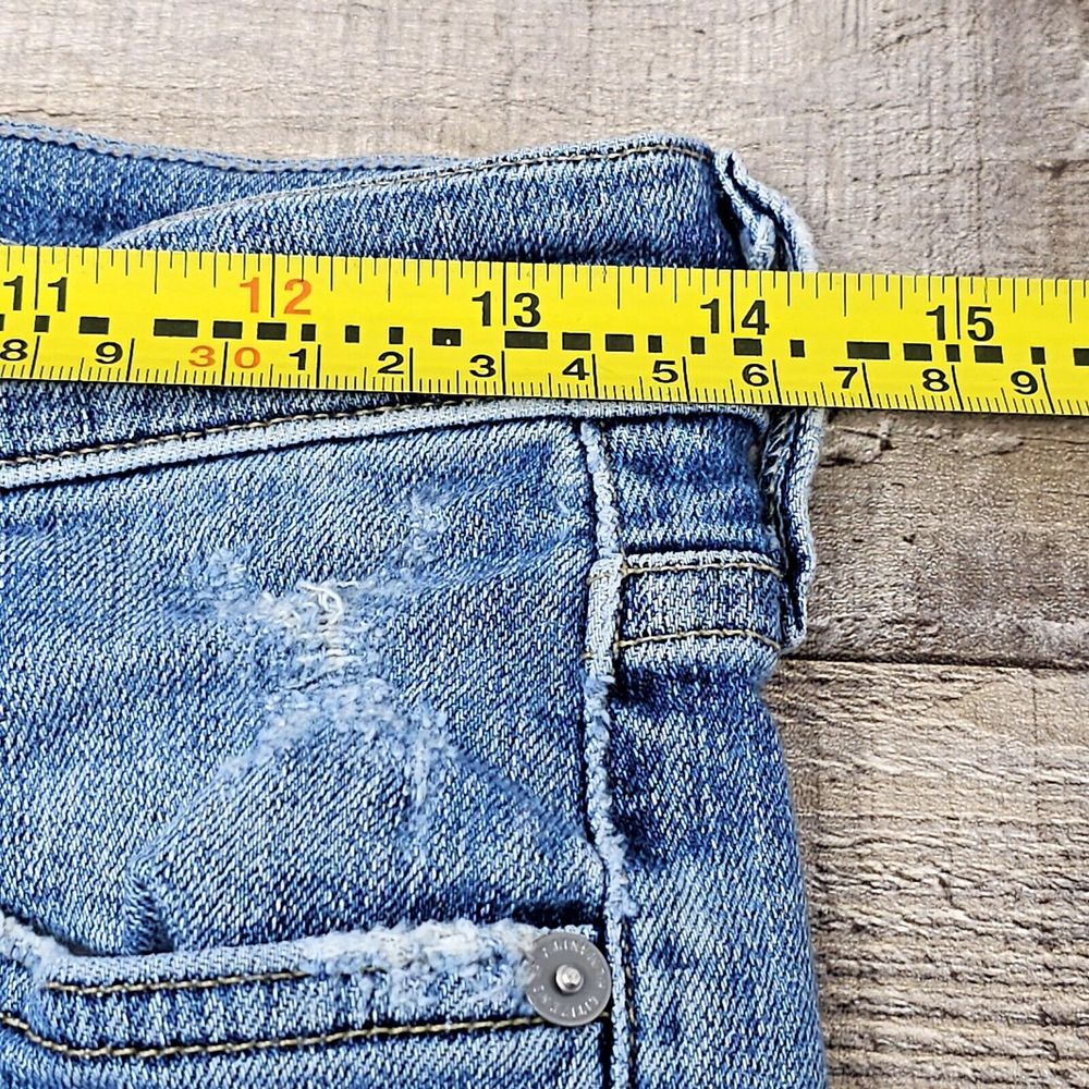 Citizens of Humanity Rocket High Rise‎ Skinny Jeans Distressed Women's Size 28 - Picture 10 of 15